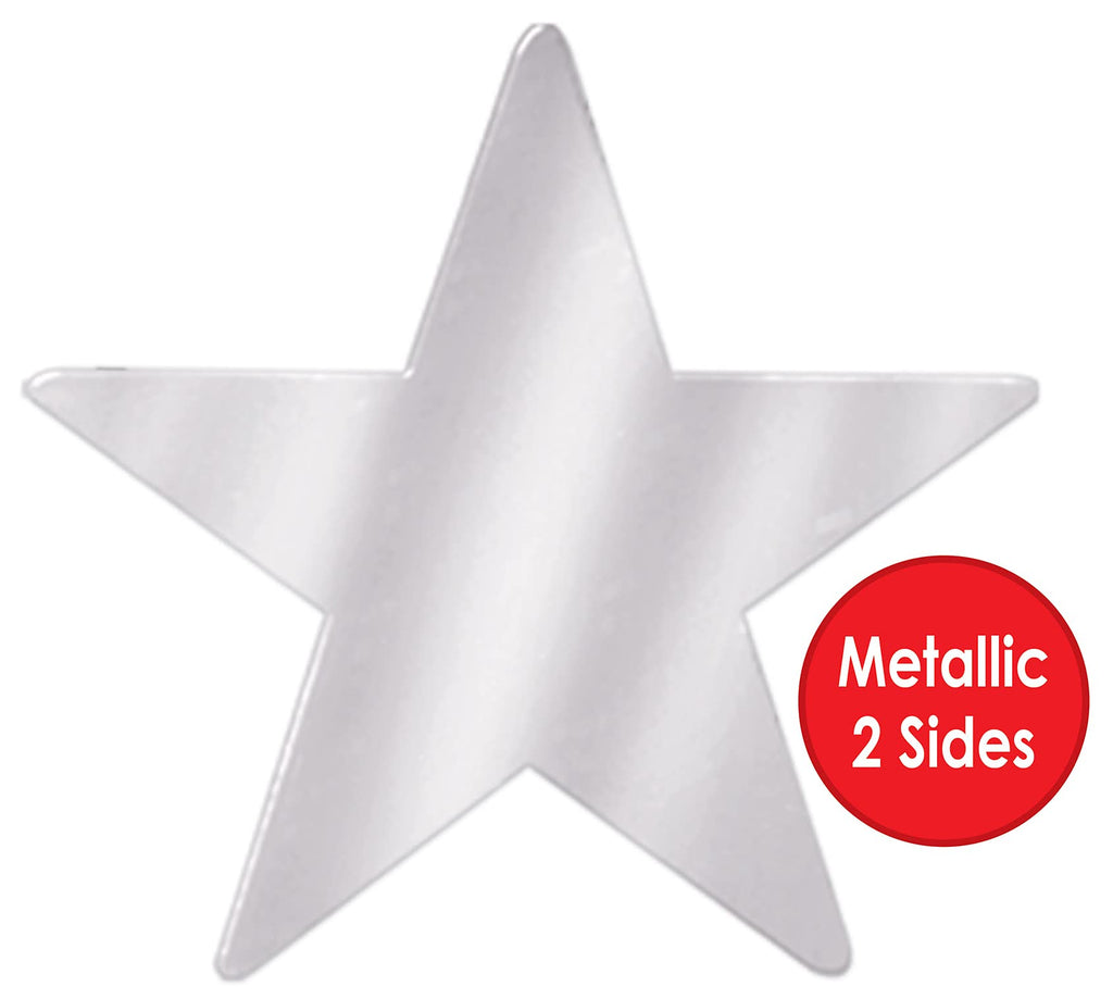 Metallic Star Cutouts Beistle Town Creek Trading Post - Free Shipping $50.00