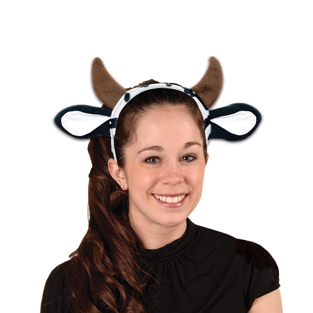 Cow Headband Beistle Town Creek Trading Post - Free Shipping $50.00
