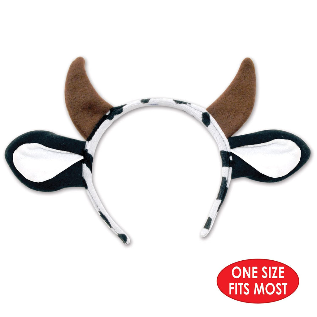 Cow Headband Beistle Town Creek Trading Post - Free Shipping $50.00