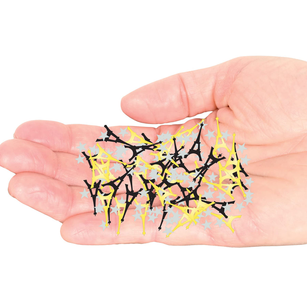 Beistle Eiffel Tower Confetti; Black/Gold/Silver 5/Pack CN300 Beistle Town Creek Trading Post - Free Shipping $50.00