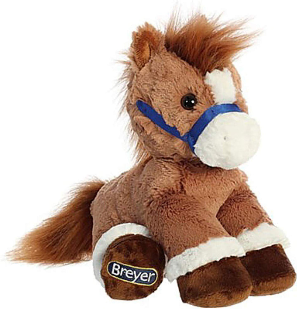 11" CHESTNUT HORSE plush by Aurora