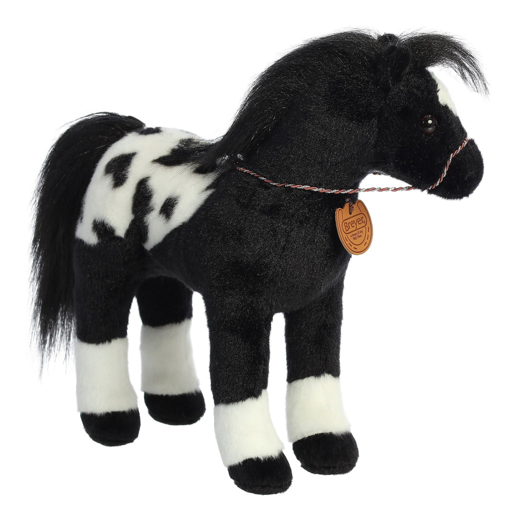 13" BLACK APPALOOSA Aurora Town Creek Trading Post - Free Shipping $50.00