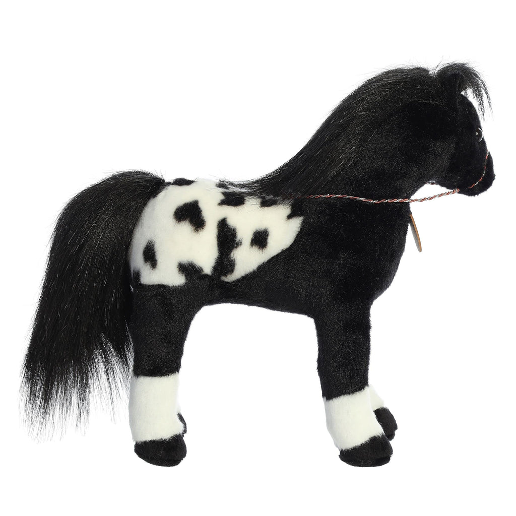 13" BLACK APPALOOSA Aurora Town Creek Trading Post - Free Shipping $50.00