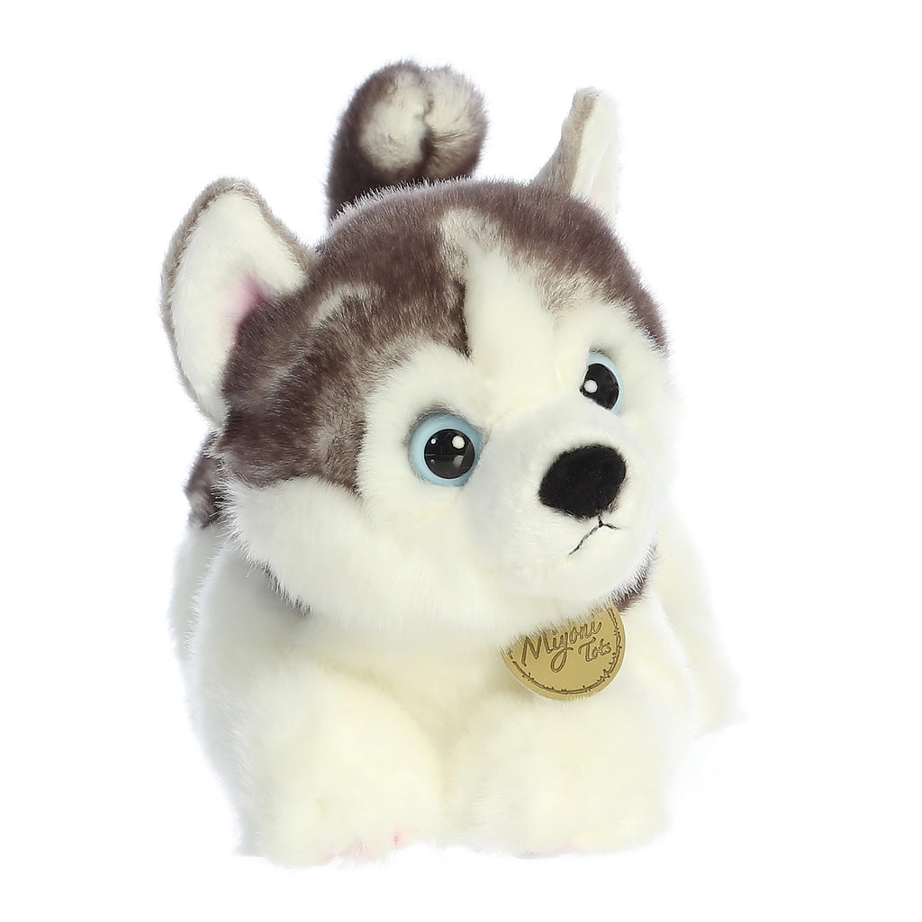 10" SIBERIAN HUSKY PUP plush by Aurora