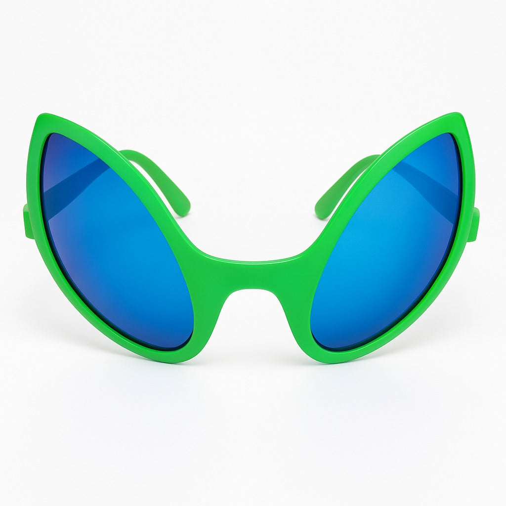U.S. Toy Alien Glasses 5 1/2 Inch Green Sunglasses - 1 Pack US TOYS Town Creek Trading Post - Free Shipping $50.00