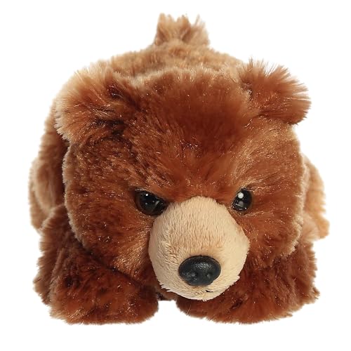 8" Grizzly Bear Plush Mini Flopsie Aurora Town Creek Trading Post - Free Shipping $50.00