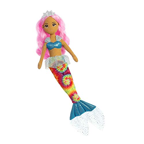 18" Tie Dye Sparkles Paisley Unicorn Plush Sea Sparkles Aurora Town Creek Trading Post - Free Shipping $50.00