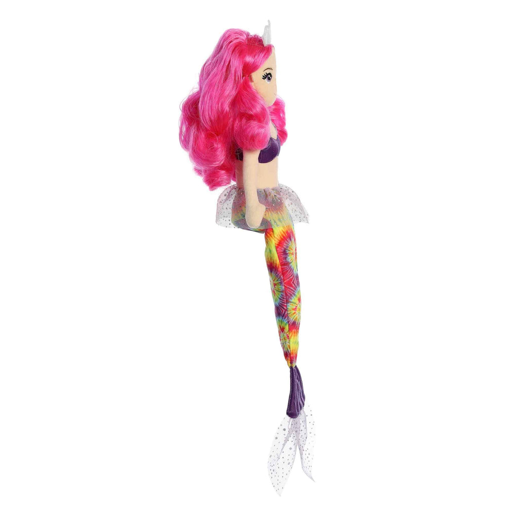 18" Tie Dye Sparkles Melody Unicorn Plush Sea Sparkles Aurora Town Creek Trading Post - Free Shipping $50.00