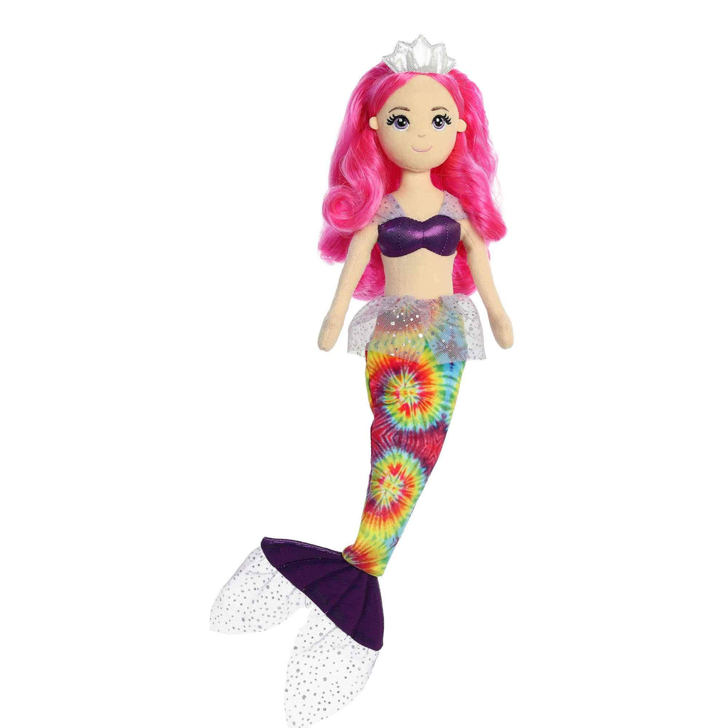 18" Tie Dye Sparkles Melody Unicorn Plush Sea Sparkles Aurora Town Creek Trading Post - Free Shipping $50.00