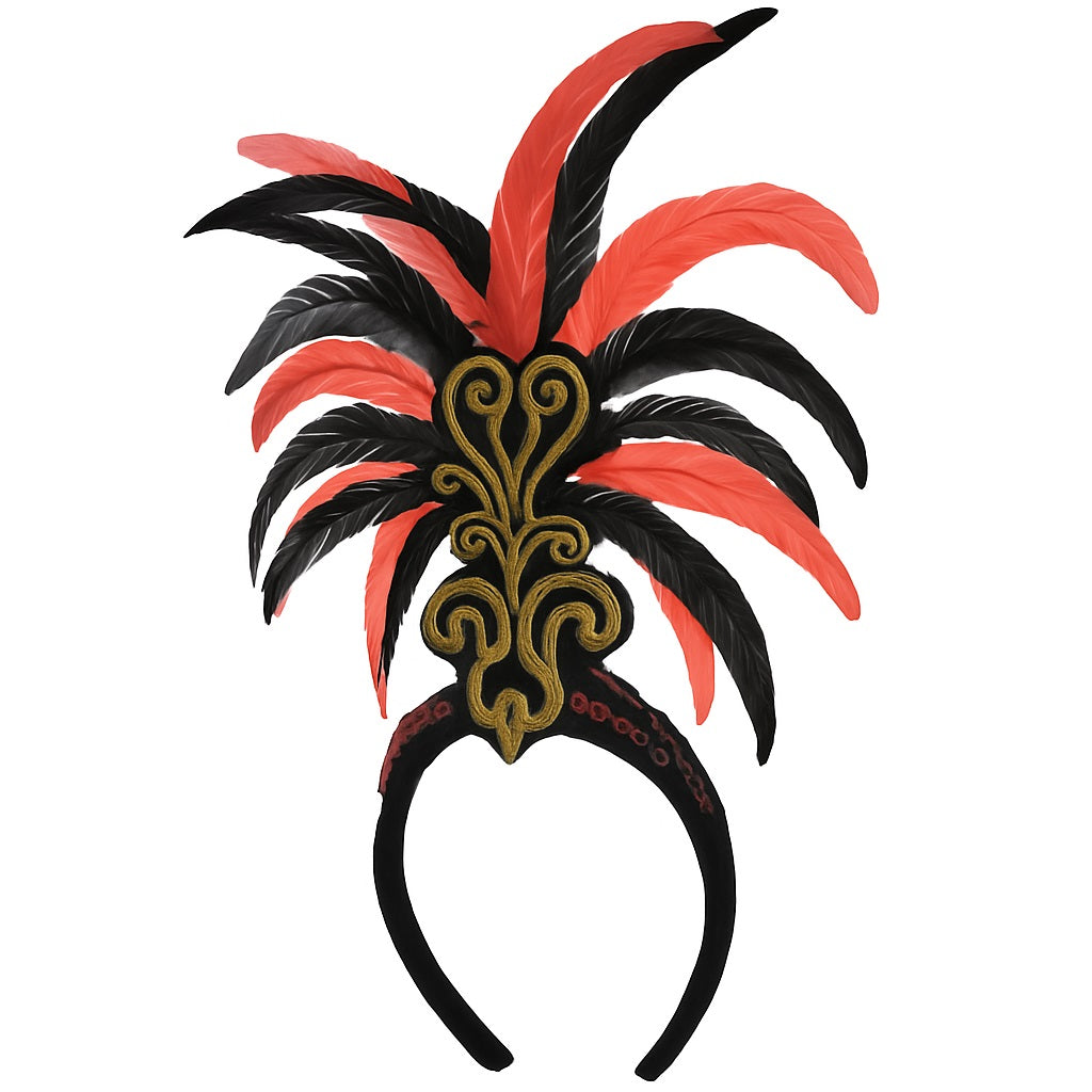 Vintage Circus Oversized Feather Headpiece for Women – Multi amscan Town Creek Trading Post - Free Shipping $50.00