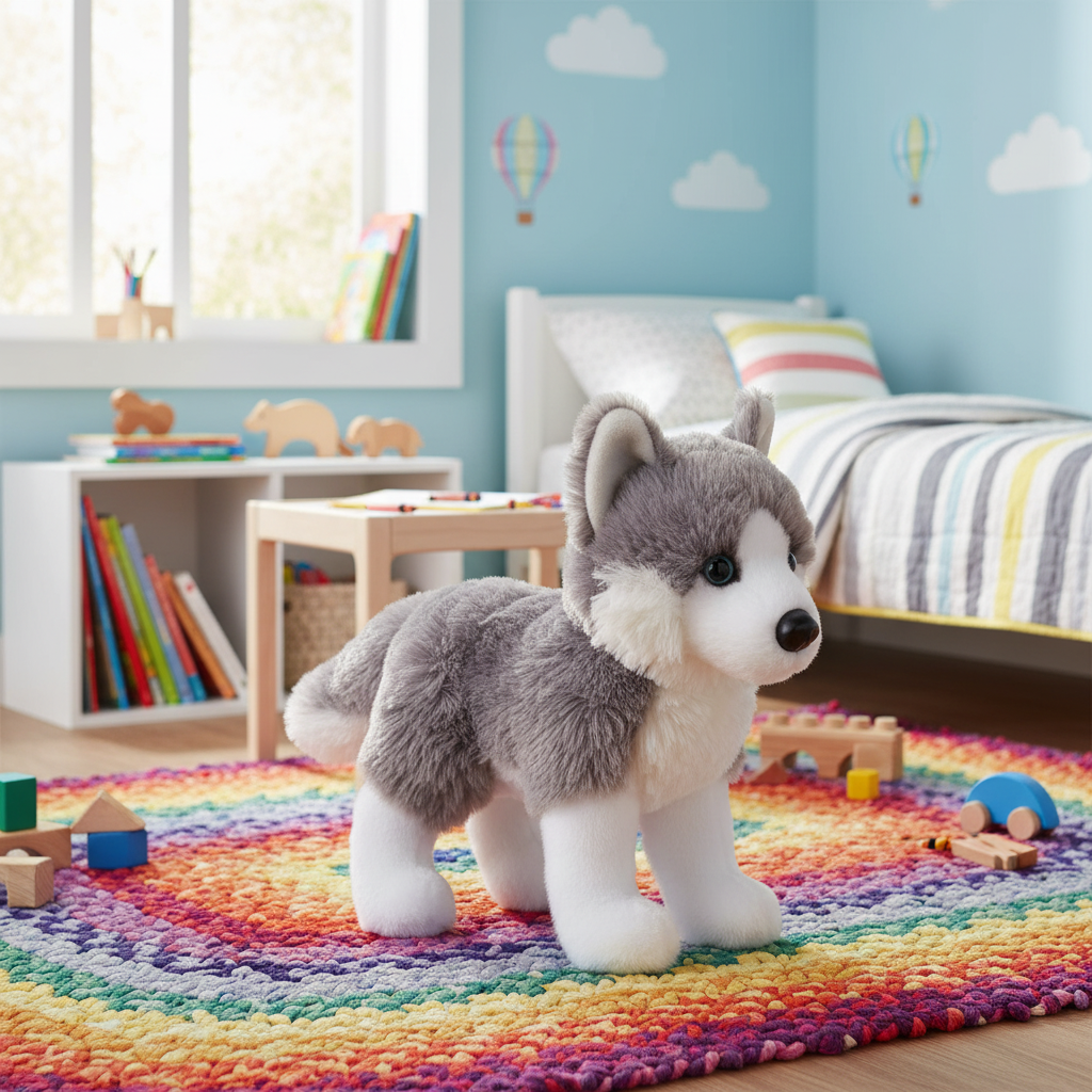 8" Husky Dog Plush Douglas Cuddle Toys Town Creek Trading Post - Free Shipping $50.00