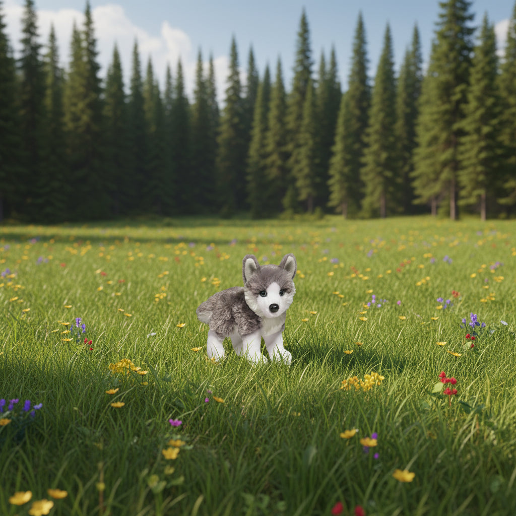 8" Husky Dog Plush Douglas Cuddle Toys Town Creek Trading Post - Free Shipping $50.00