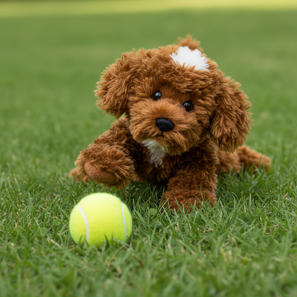 8" Chocolate Labradoodle Dog Plush Douglas Cuddle Toys Town Creek Trading Post - Free Shipping $50.00