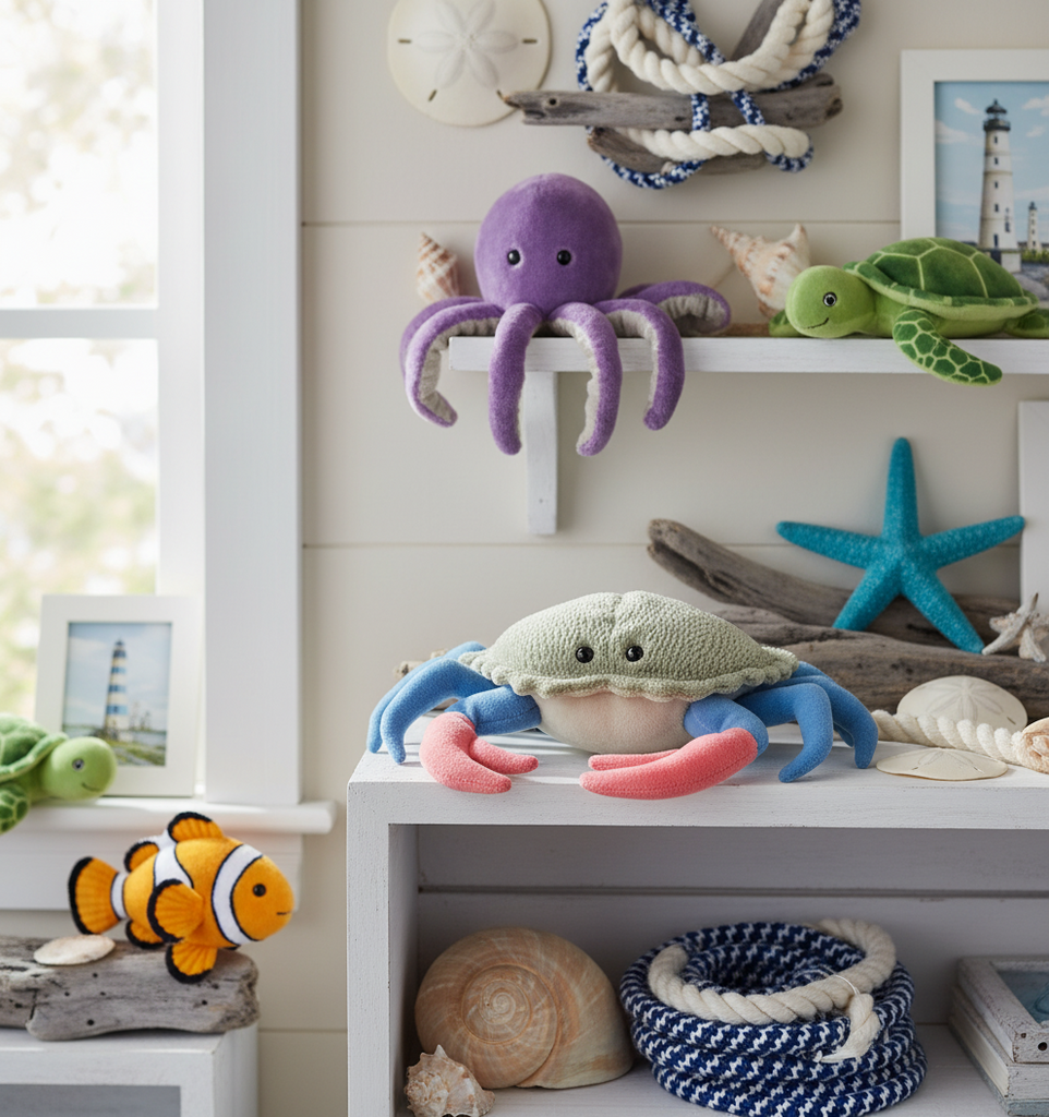 9" Blue Crab Plush Douglas Cuddle Toys Town Creek Trading Post - Free Shipping $50.00