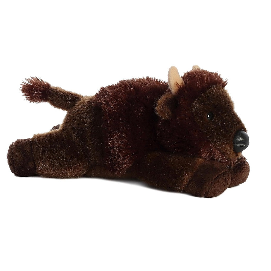 8" Plains Bison Plush Mini Flopsie Aurora Town Creek Trading Post - Free Shipping $50.00