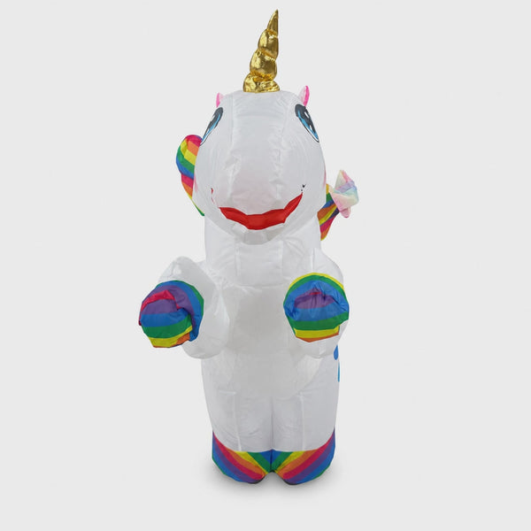 360 diagram of showing various angles of the unicorn

